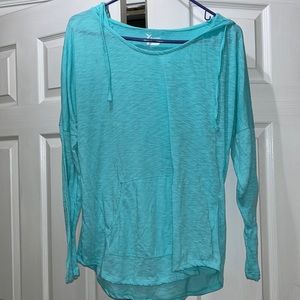 Old Navy tissue/tshirt pullover hoodie size Large